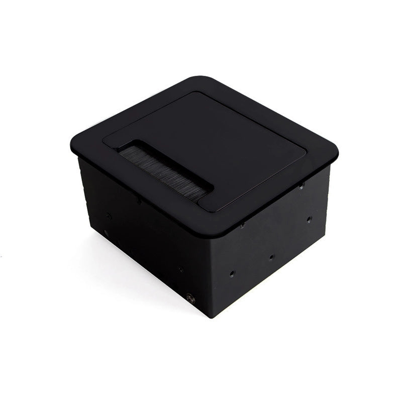 Multiconnettore da tavolo Atom 26 Lite, 225x111 mm, 2 prese Schuko, 1 USB Tipo A, 1 USB Tipo C, Zama-Acciaio-Plastica,..