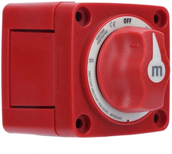 Interruttore di alimentazione per imbarcazione - Interruttore di taglio robusto - Per barche - DC 12V 48V - Accessorio universale - affidabile e duraturo