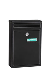 Cassetta Postale Acciaio Zaguan Nero 32X22X80 Cm - Arregui