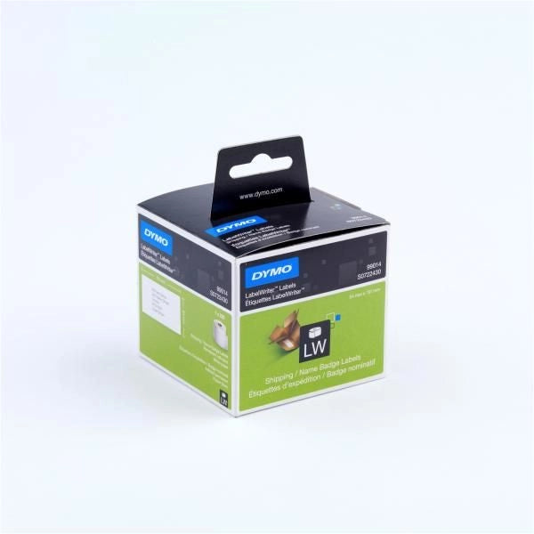 Dymo lw etichette per spedizioni grandi | 54 mm x 101 mm | 12 rotoli da 220 etichette facilmente staccabili | autoadesive | per etichettatrici labelwriter | originali - S0722430A