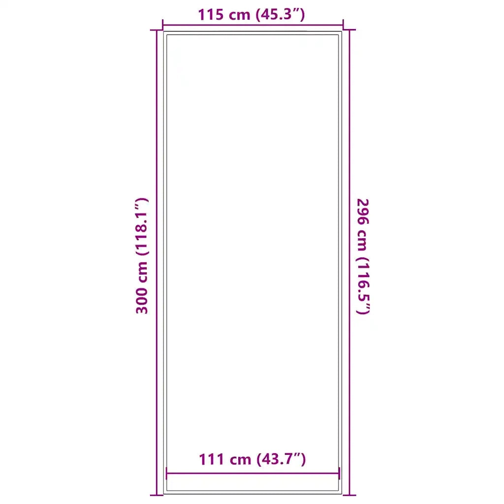 Zerbino Grigio 115x300 cm 4105642