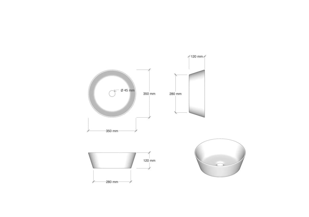 Composizione doppio lavabo 8 pezzi ASTRA avana