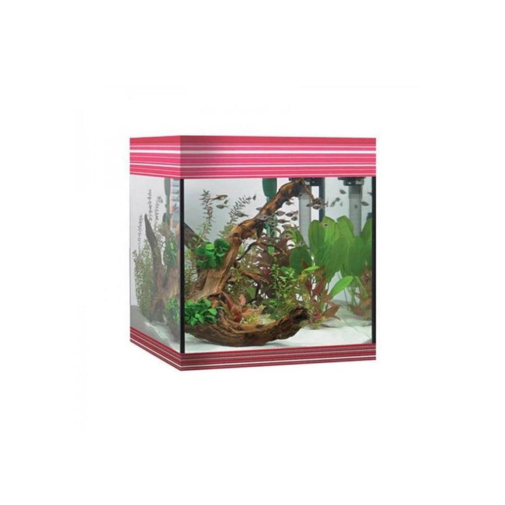 Askoll Pure kit M LED - kit acquario cm 36x36x43,5h 44litri con illuminazione LED e sistema di filtraggio Colore: Bianco