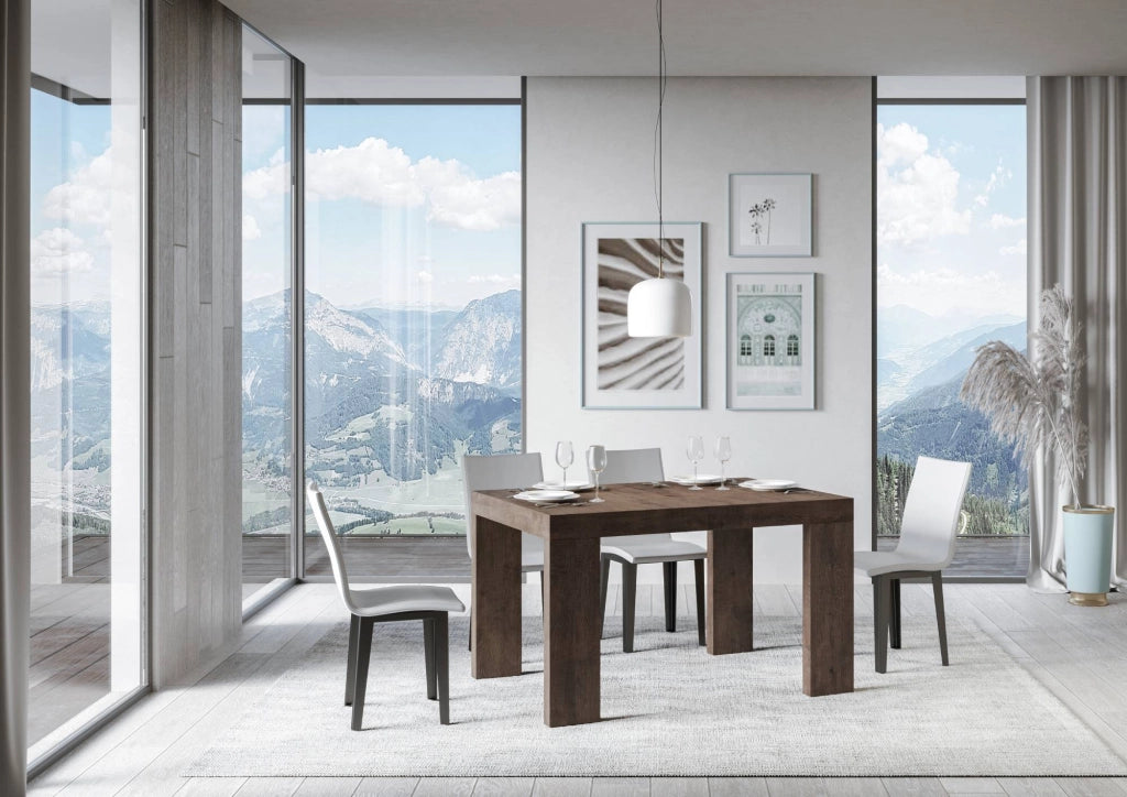 Tavolo allungabile 90x120/224 cm Roxel Noce