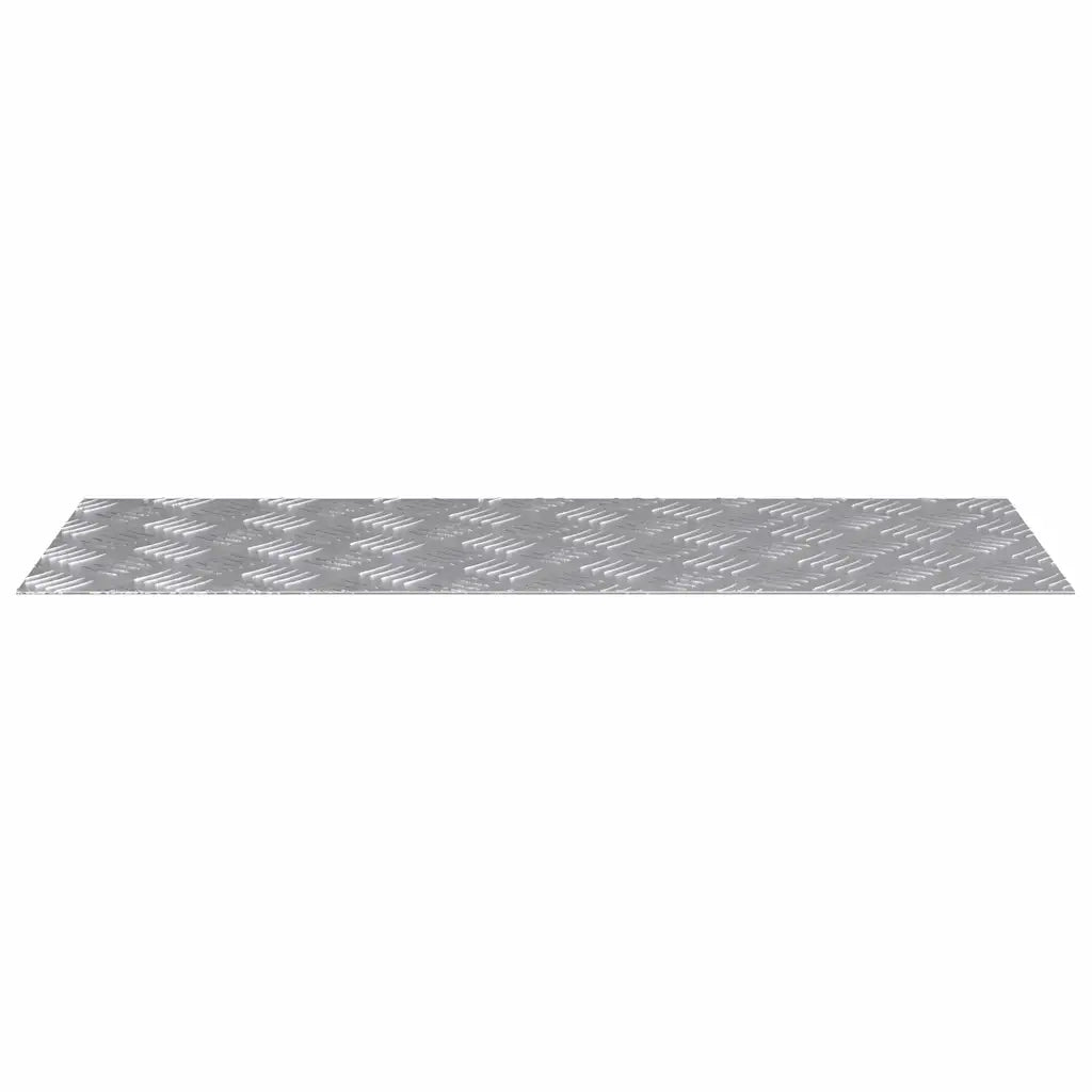 Gradini per Scale 2 pcs Argento 80 x 30 cm Alluminio 4104305