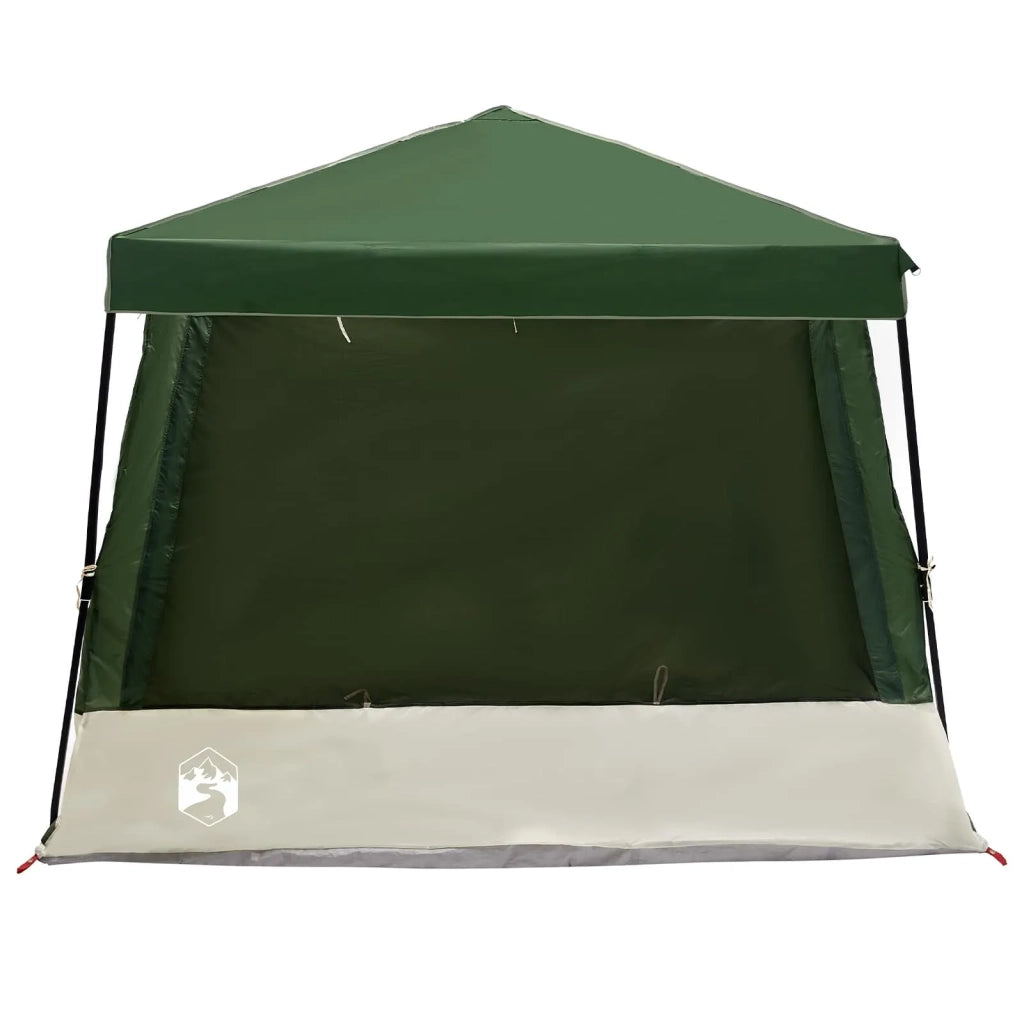 Set di Tende da Campeggio 2 pcs Verde Taffeta e Tessuto 3337176