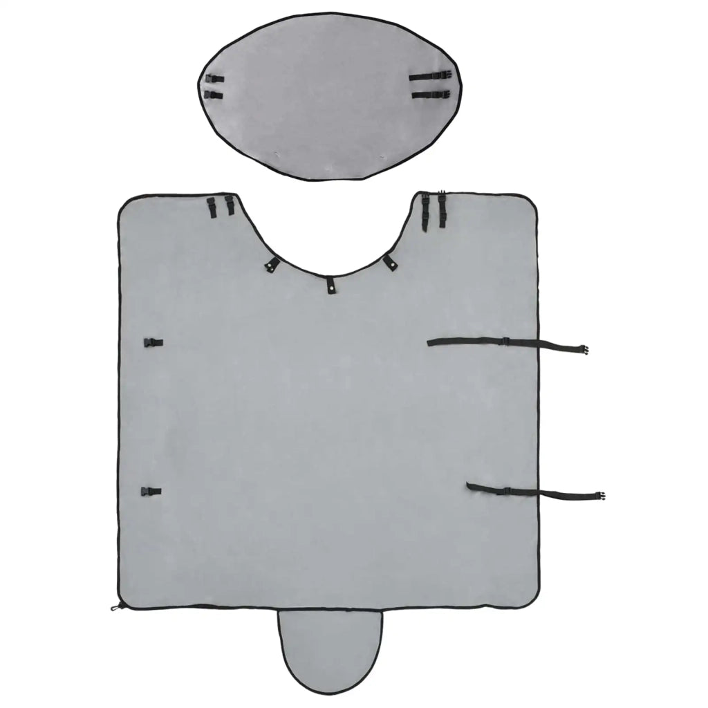 Coperta per Cavalli Grigio chiaro e rosa completo 75 cm 42013287