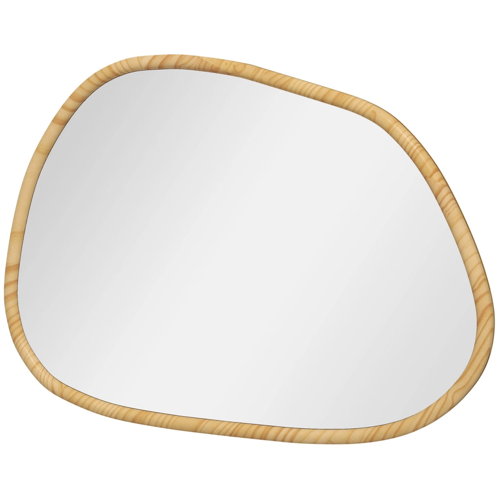 Specchio ¨C zephmum ¨C Legno Naturale 80x60x2,1