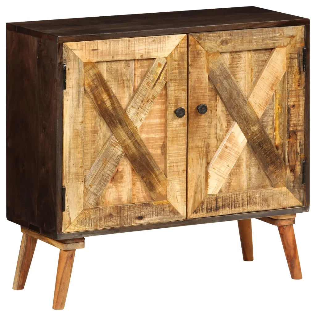 Credenza in Legno Massello di Mango 85x30x75 cm 246161