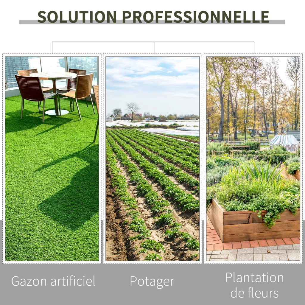 Tessuto per pacciamatura ¨C Minimal ¨C Nero 50x1 m 100 g/m2