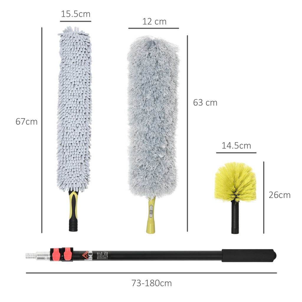 Kit Pulizia Casa ¨C Minimal ¨C Grigio e Giallo