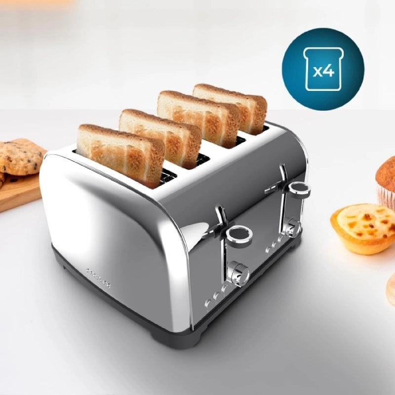 CECOTEC 04828 - Tostapane Toastin' time 1500 Double Inox