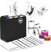 Stampante Portatile Mini - Kit di Avvio - Stampanti a Mano - Stampante da Portare - Stampante Mobili - Fotostampante