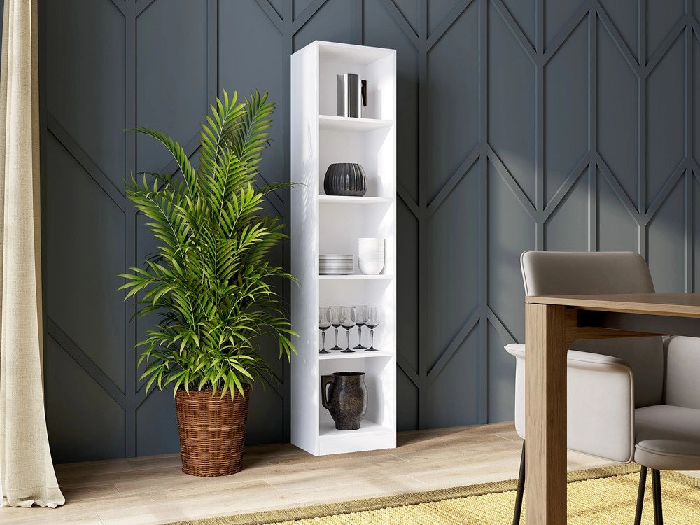 Scaffale ONYX R40 bianco libreria moderna