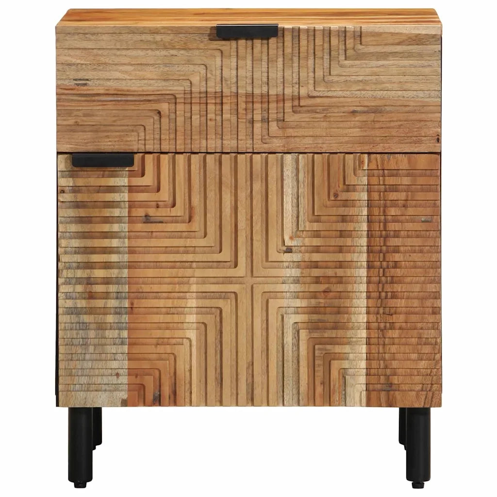 Armadio da Notte con cassetto Marrone 50 x 33 x 60 cm 4017764