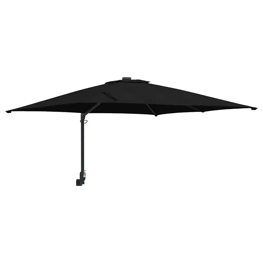 Ombrello da giardino Nero 248,5 x 247,5 x 160 cm 42003241