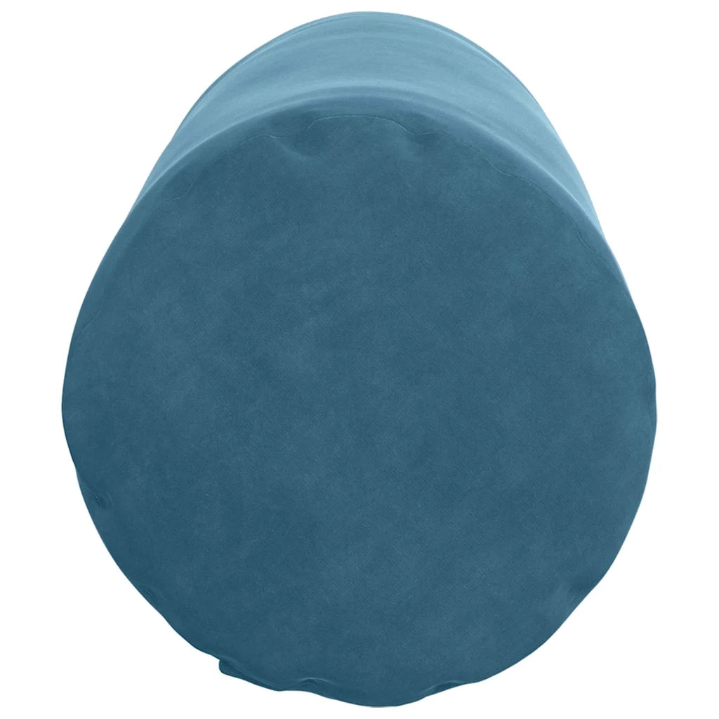 Cuscini a rullo 2 pz | Cuscini per sedie Blu ? 25 x 70 cm Tessuto in Cords