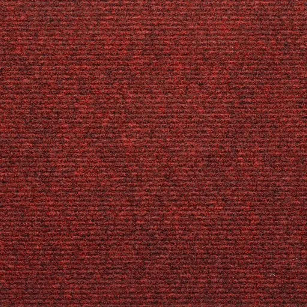 Tappetini Autoadesivi per Scale 15 pz 65x24,5x3,5 cm Rosso 343480