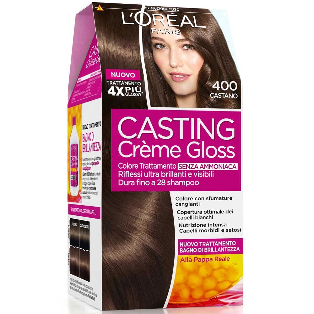 CASTING CREME GLOSS TINTA PER I CAPELLI N.400 COLORE CASTANO