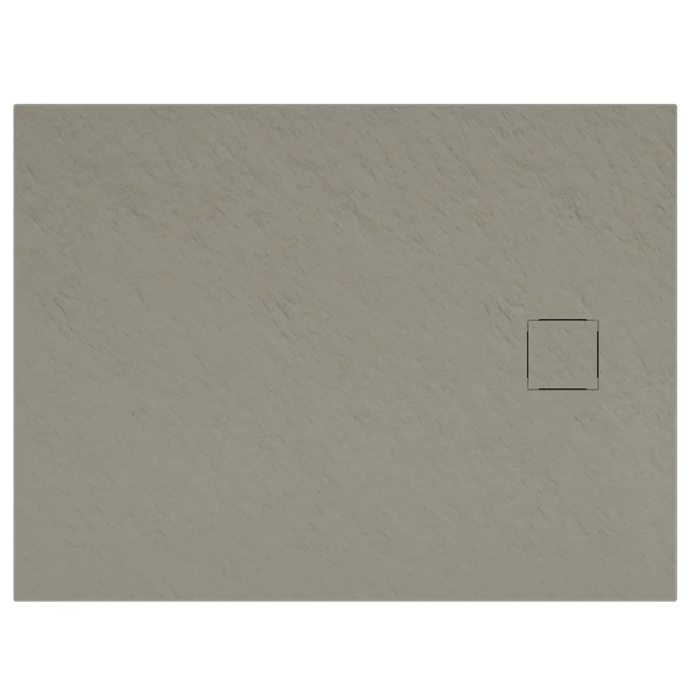 Piatto doccia 80x150 cm colore marrone effetto pietra | Samos