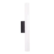 Applique Maxlight FAYETTE nera 61cm LED 12W IP44 3000K