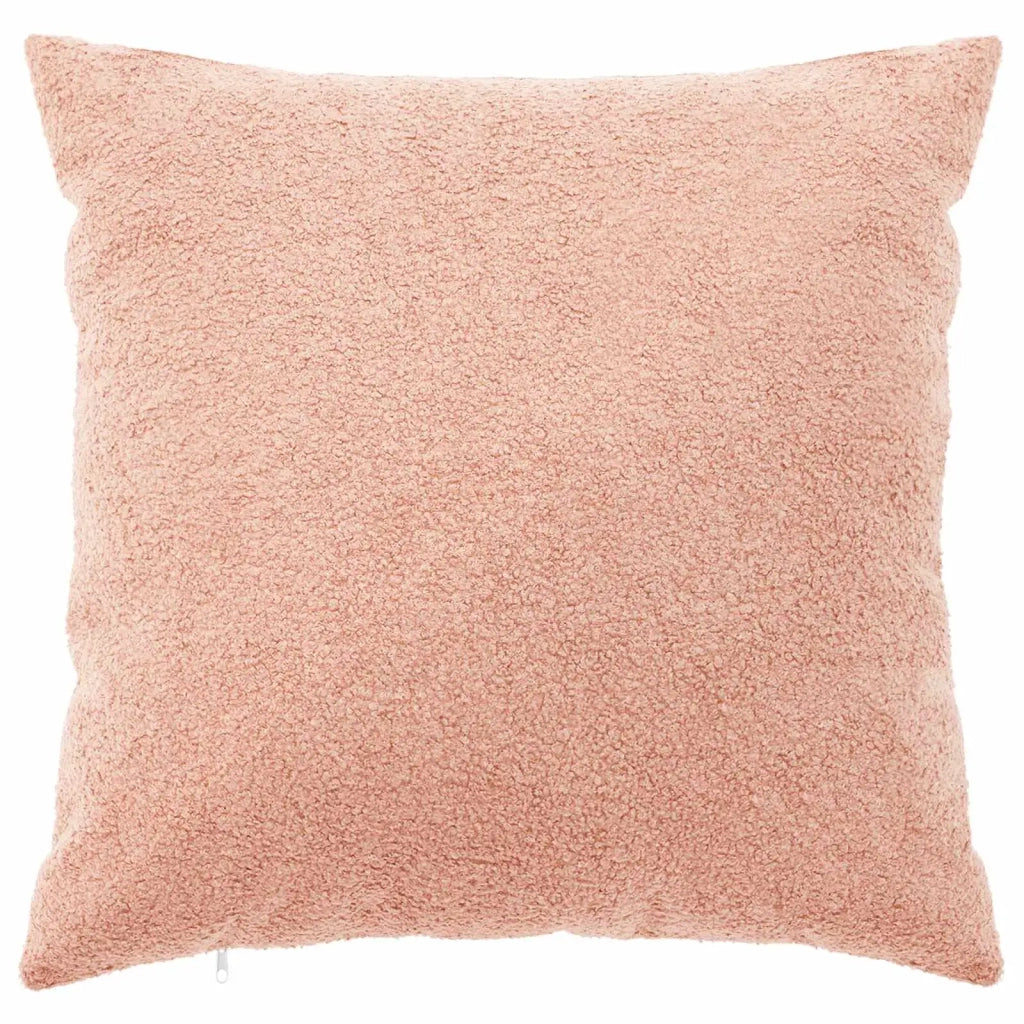 Federa 6 pcs HEERLEN Rosa 55 x 55 cm Bouclé 912314