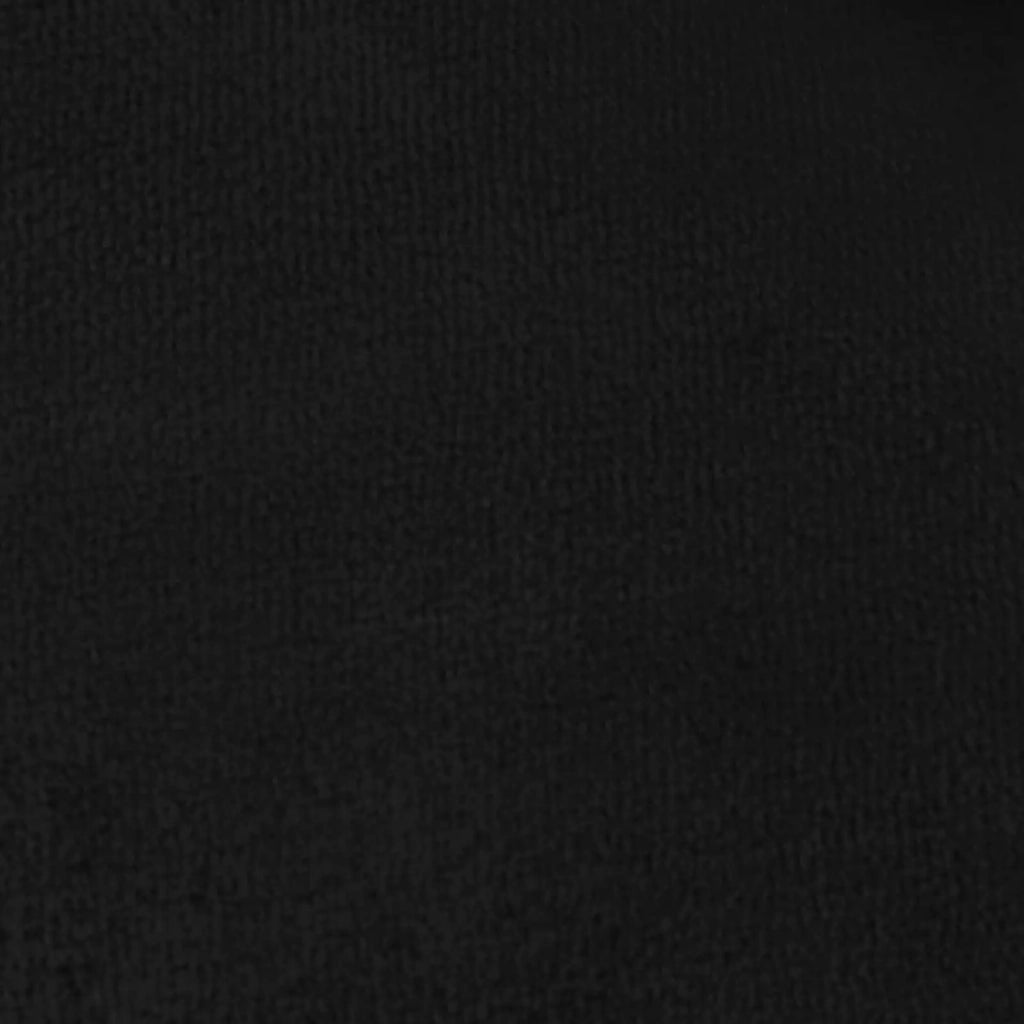 Coperte da Pile 6 pz Nero 130 x 150 cm Panno