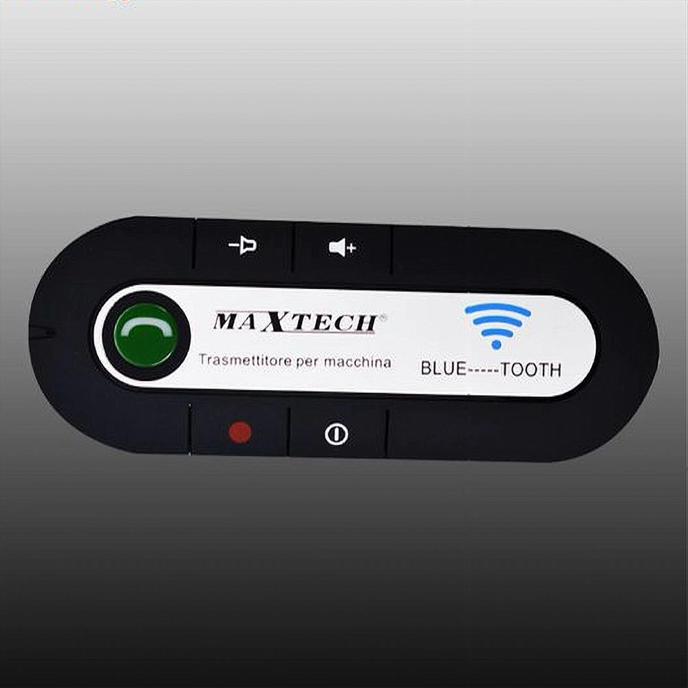 Trade Shop - Trasmettitore Per Auto Macchina Bluetooth Microfono Vivavoce Speaker Tra-bul002 -