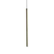 Lampada A Sospensione Look 1 Luce Led Integrato Ottone