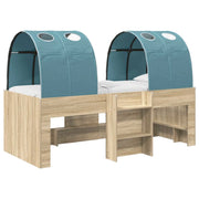 Letto con Tunnel 3 pz Sonoma e Azzurro Chiaro 3423576