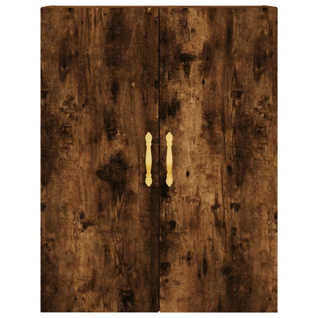 Credenza | Madia | Buffet da pranzo | Armadio da pranzo Rovere Fumo 69,5x34x180 cm in Legno Multistrato