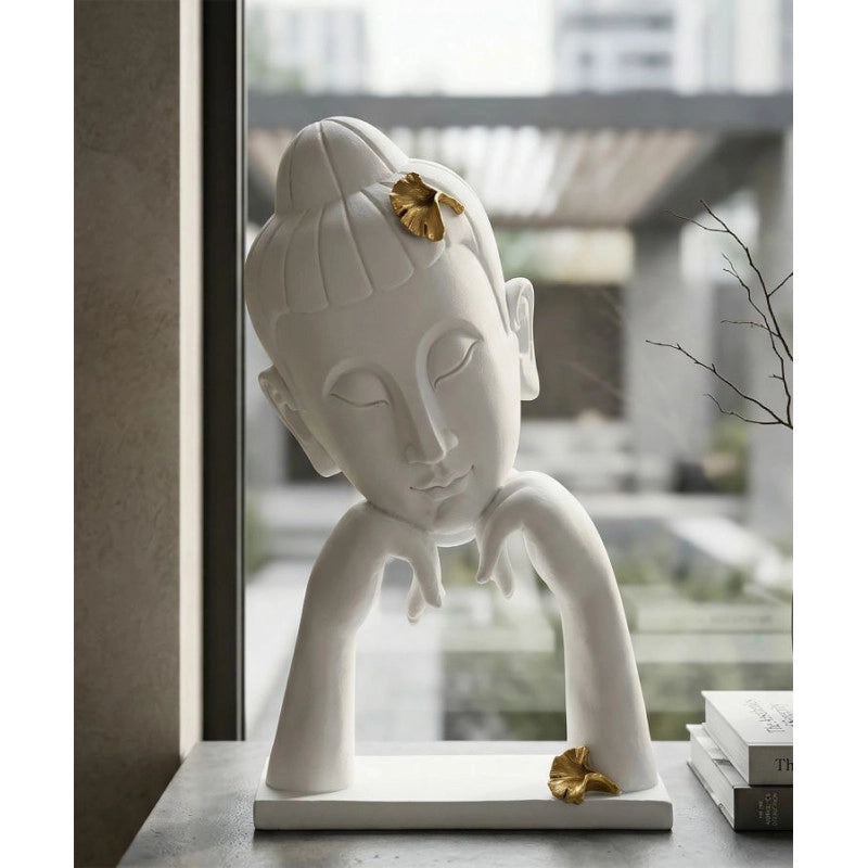 Testa Buddha -b- cm 21,5x13x36