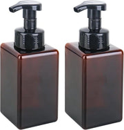 Set di saponette - riutilizzabile - 2 pezzi - nero - plastica