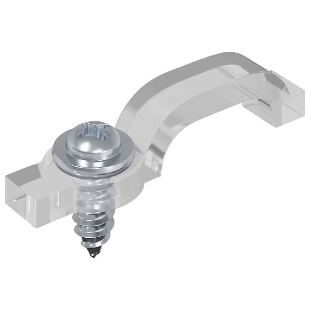 Striscia LED 2 pcs Nero e trasparente 5100 mm Rame e plastica 3429130
