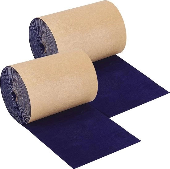 Stoffa di velluto autoadesiva - 10 cm x 7,3 m per hobby e decorazione