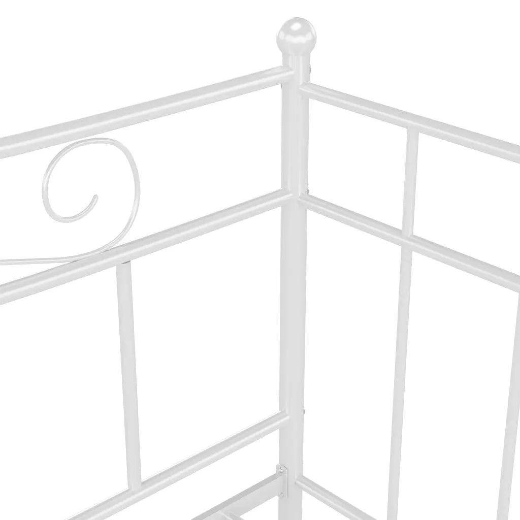 Telaio Divano letto | Sof¨¤ letto | Letto singolo Bianco in Metallo 90x200 cm