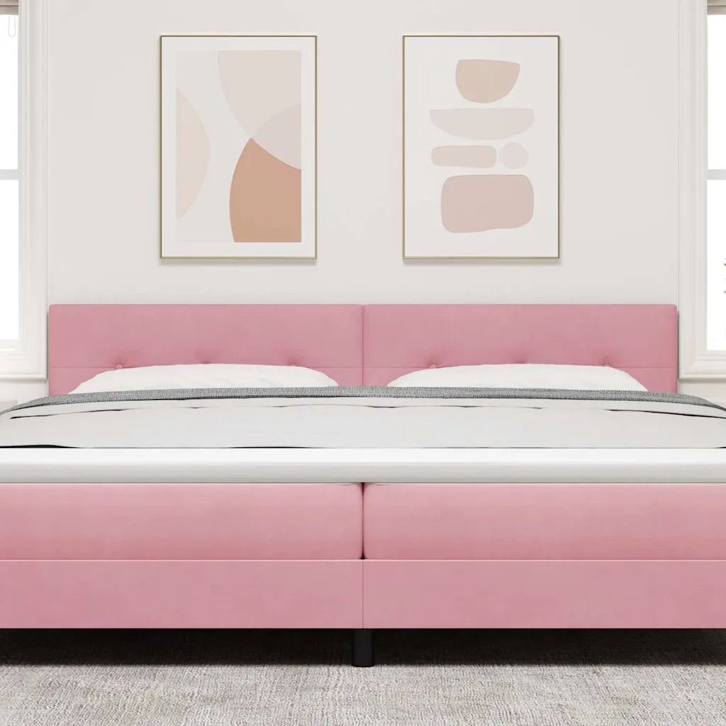 Testiera | Testata Rosa 200 cm Velluto