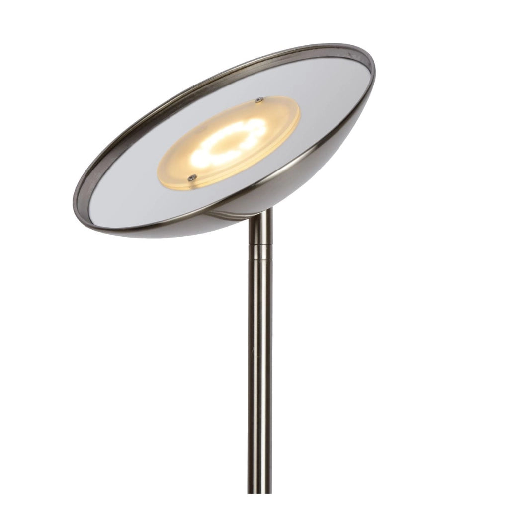 Lampada da terra Lucide Zenith LED 20W 3000K argento