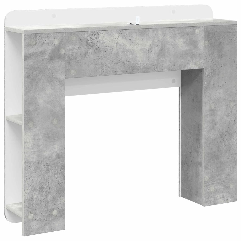 Testata del letto Grigio Cemento Legno ingegnerizzato 8001186