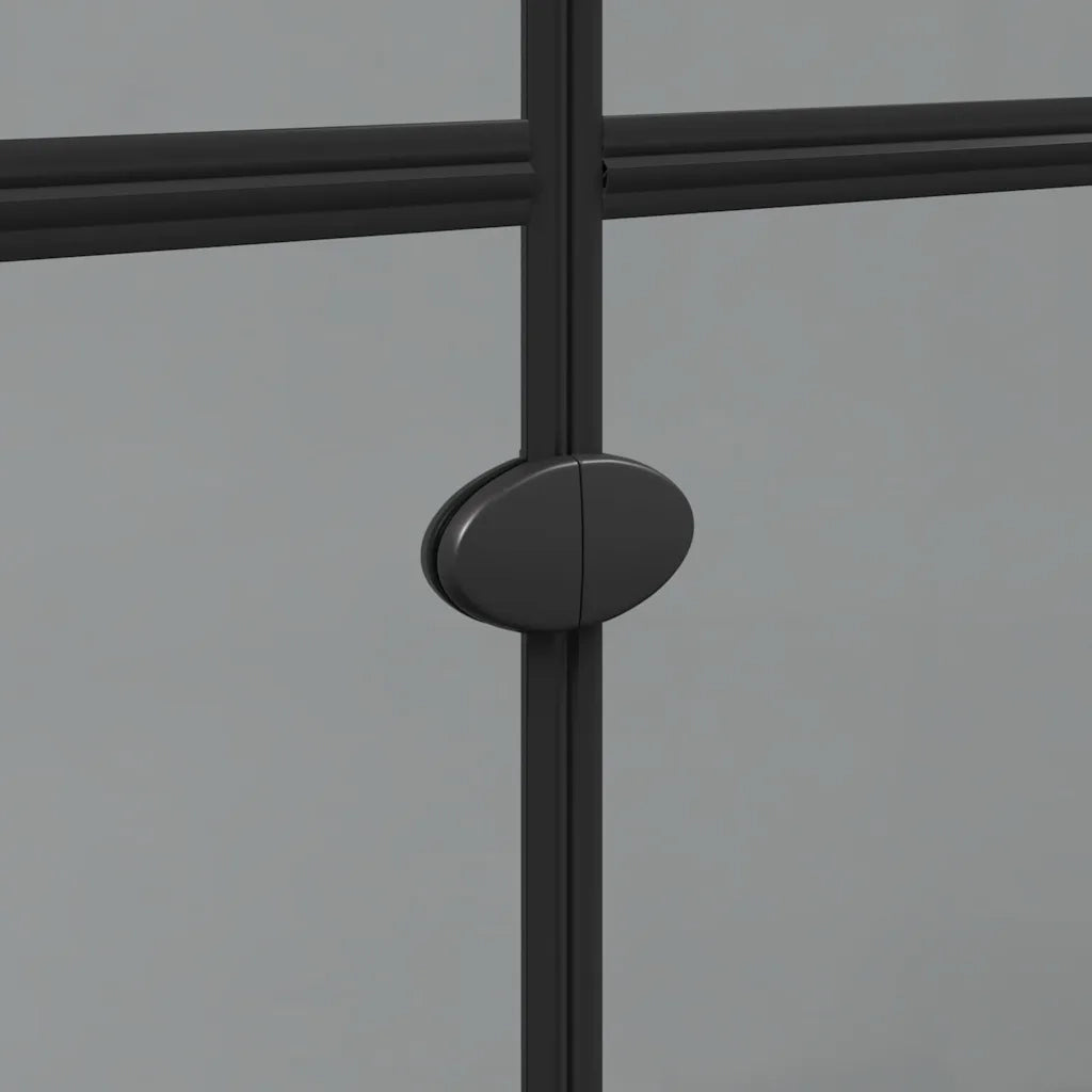 Parete doccia walk-in Nero 100 x 6,5 x 190 cm 42017966