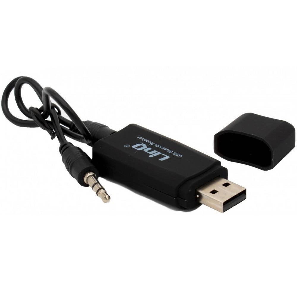 Trade Shop - Trasmettitore Ricevitore Audio Bluetooth Wireless Usb / 3,5 Mm Pc Auto Usb-j352 -