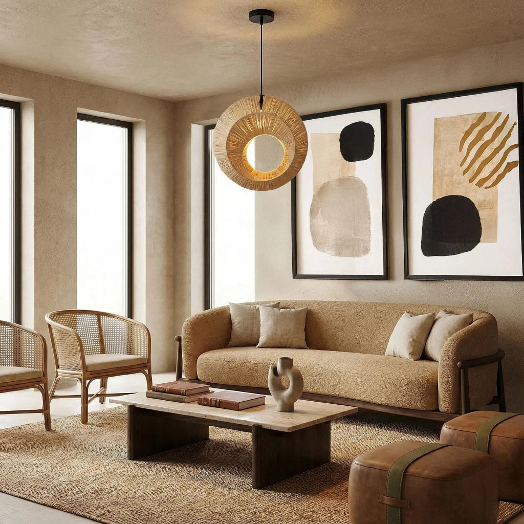 Lampada Da Soffitto APP1788-1CP Nature