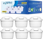 Filtro dell'acqua sostitutivo per 6 unità - per acqua fresca e pulita