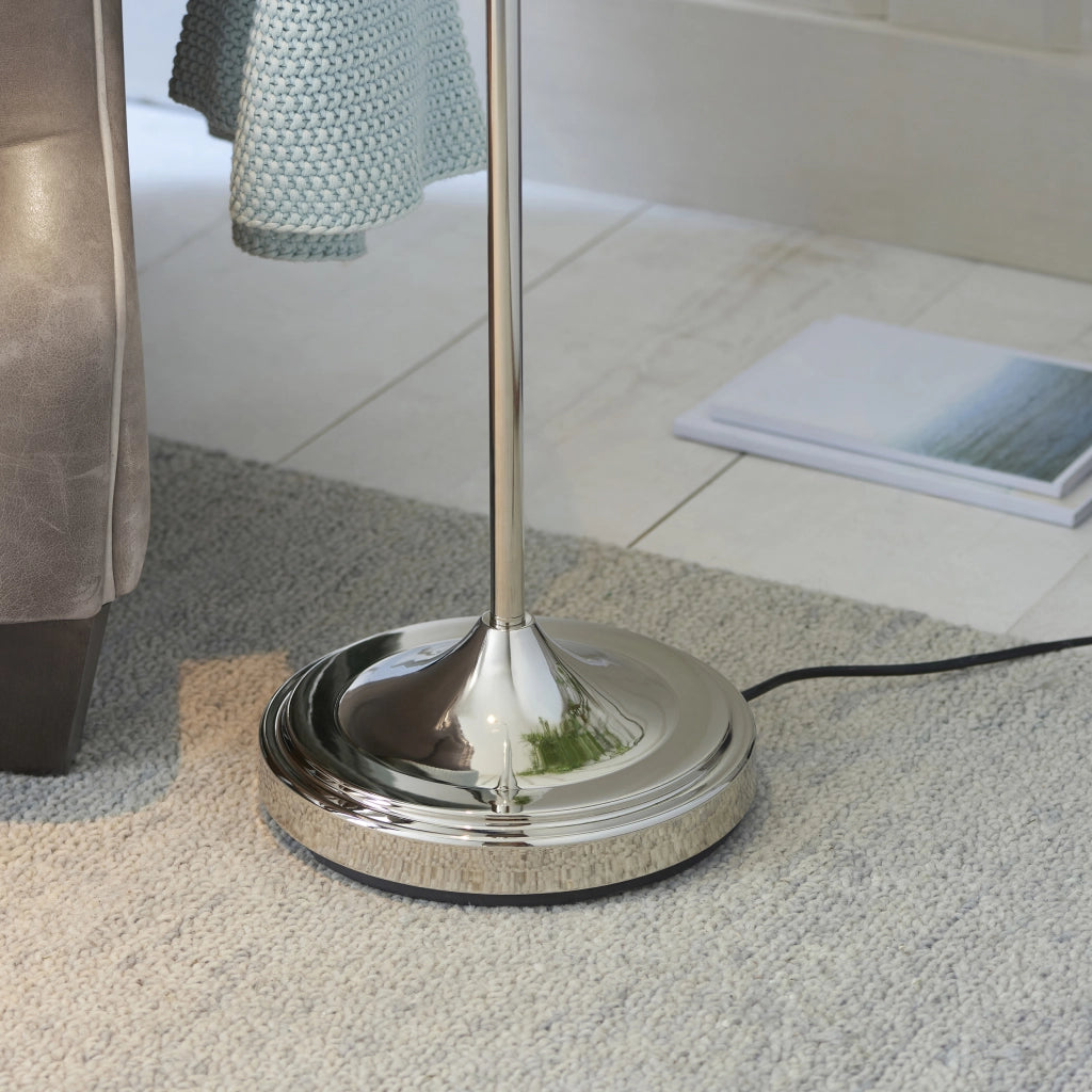 Lampada da terra nichel flessibile GU10 Endon Classic Flexi