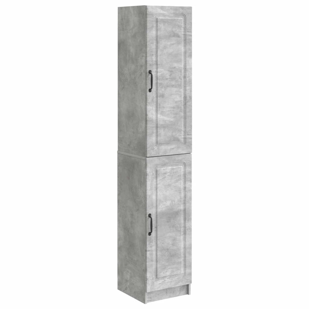 Set di armadi 2 pz Grigio Cemento Legno ingegnerizzato 3416955