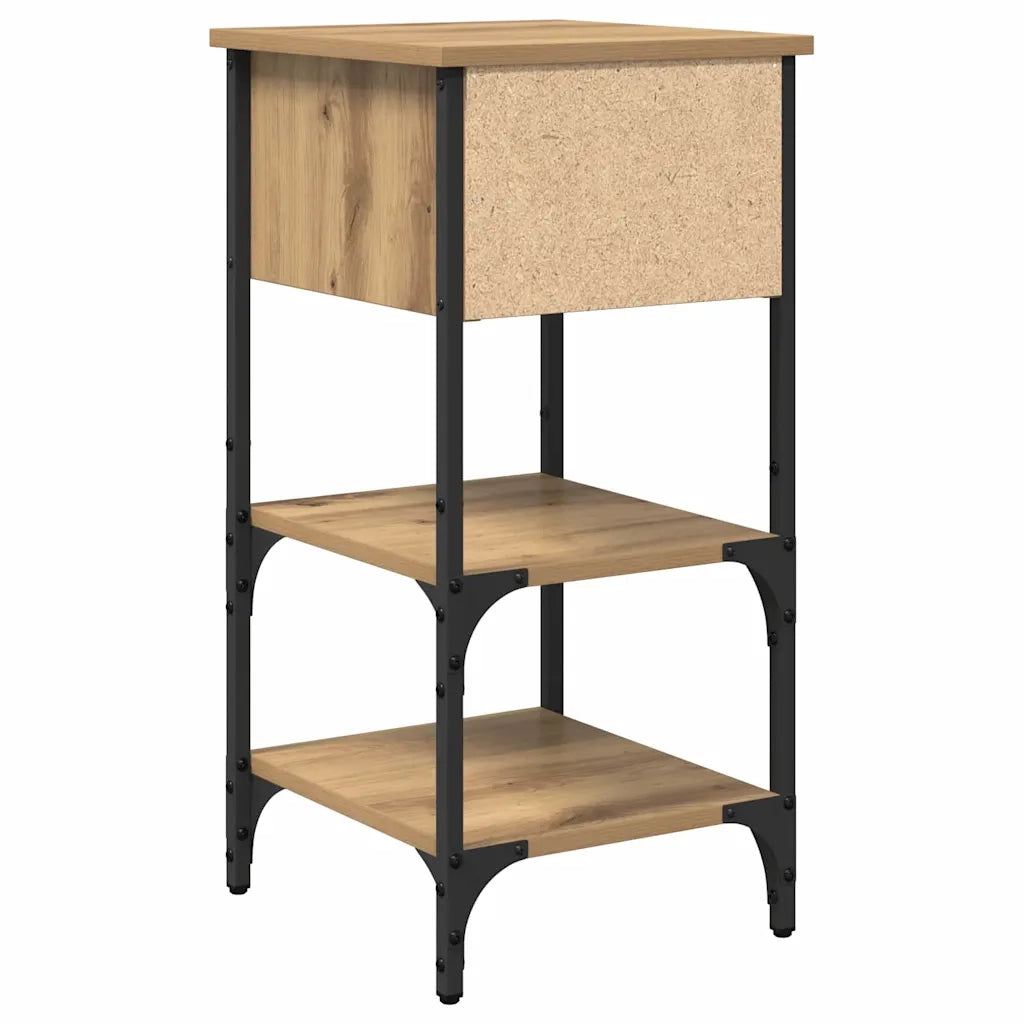Armadio da Notte Marrone 33.5 x 36 x 70 cm Legno ingegnerizzato 871238