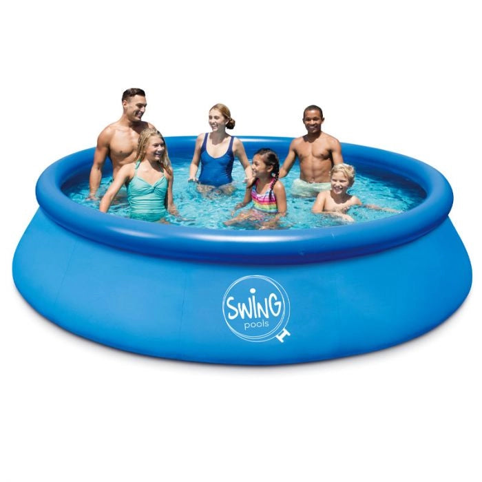 Piscina Fuori Terra Gonfiabile Swing Quick  4,57 X H.1,22 M