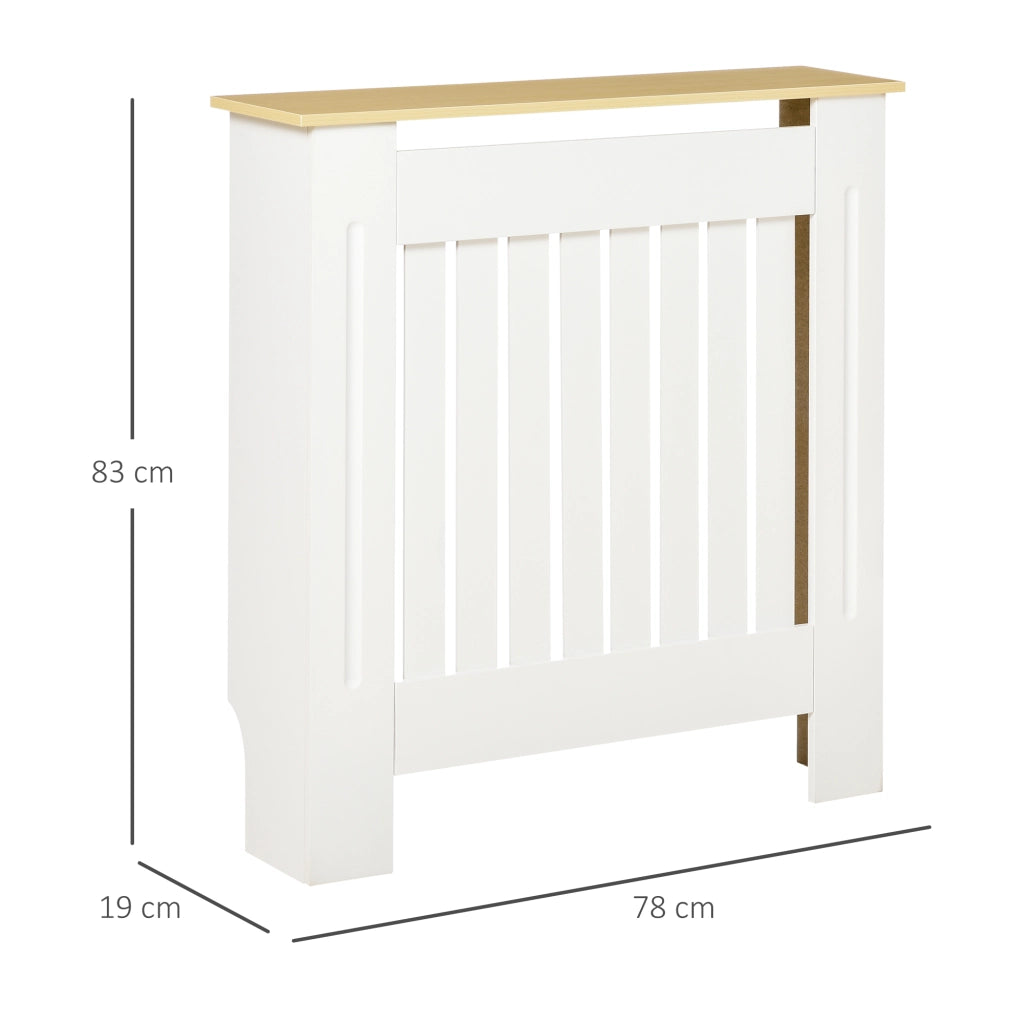 Copriradiatore MDF ¨C zephmum ¨C 78x19x83 cm Bianco