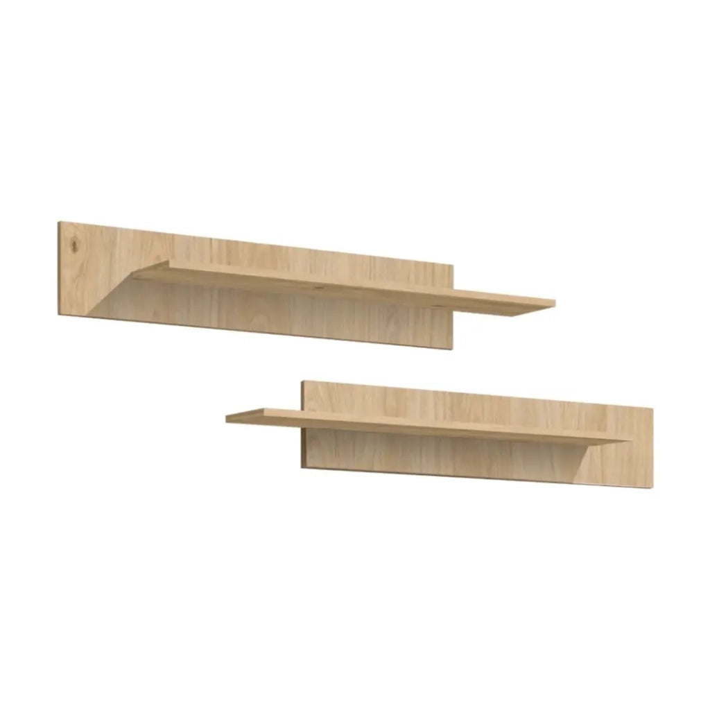 Scaffale FLY – Set di 2 – Rovere chiaro