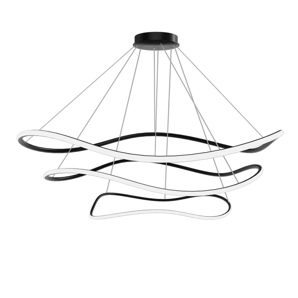 Lampada A Sospensione Lhj016-cp3 Nero